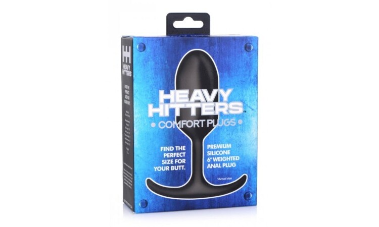 Heavy Hitters Weighted Anal Plug Large