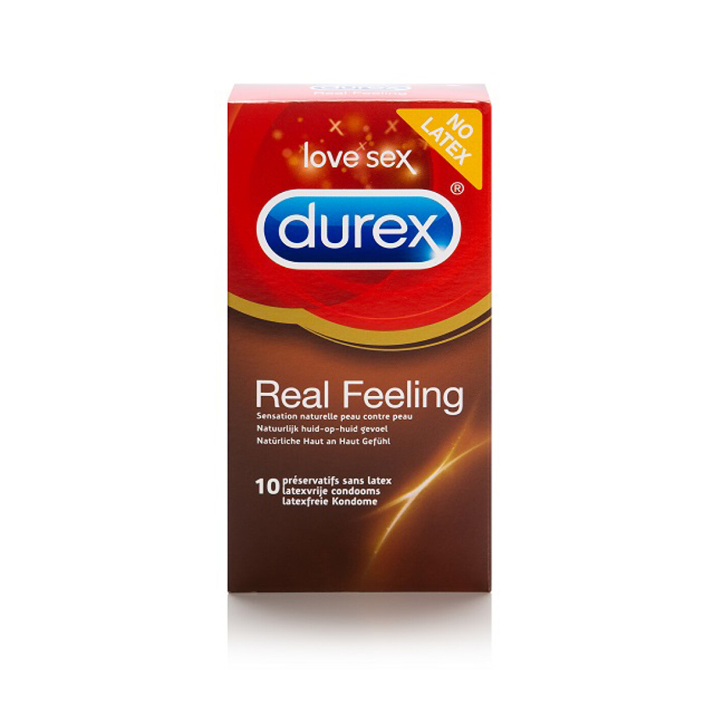 Durex Nude Préservatifs Sensation Peau Contre Peau Extra Lube 10