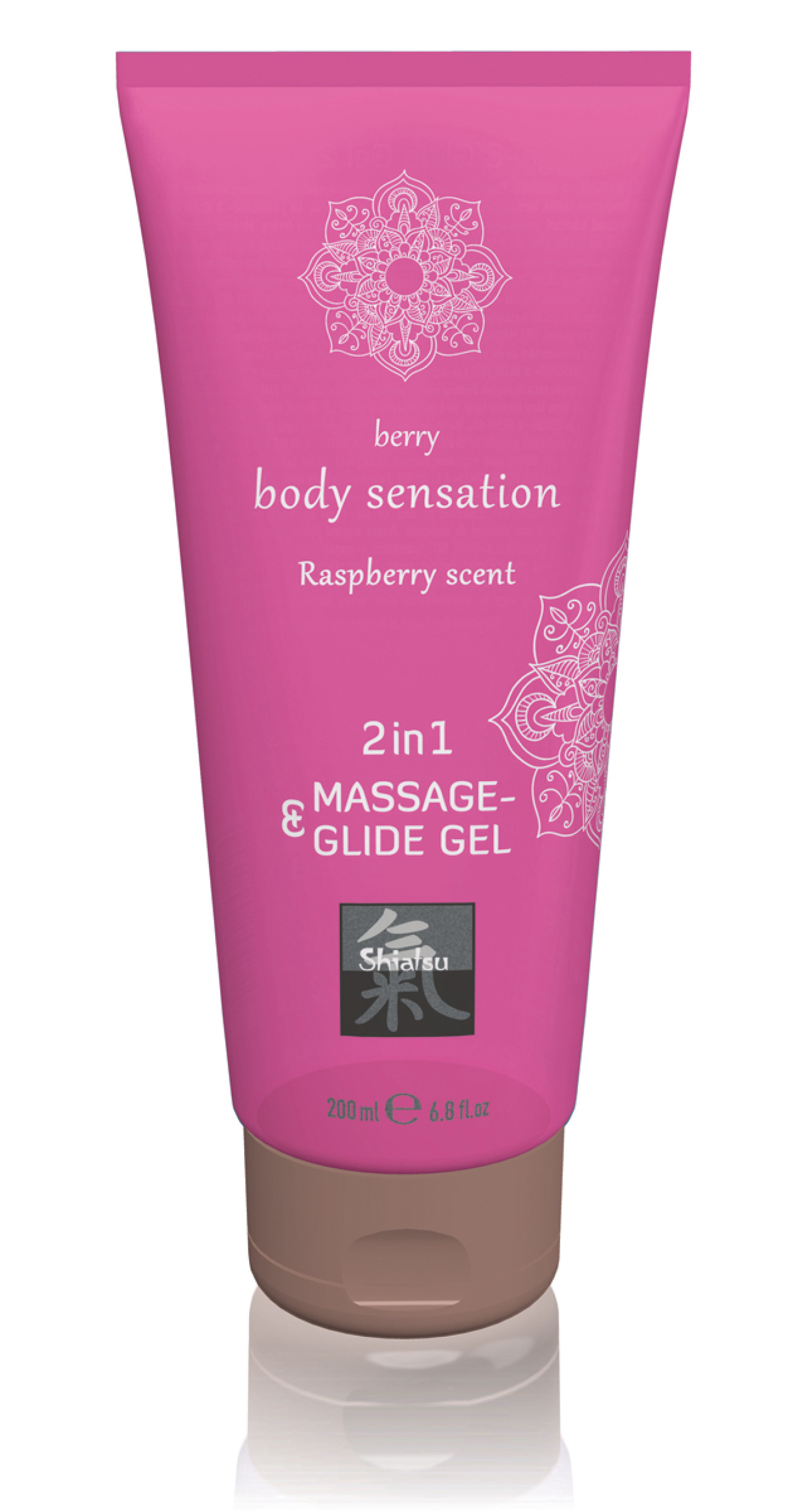 Massage And Glide Gel 2 In 1 Raspberry
