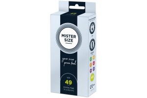 MISTER.SIZE 49 mm Condoms 10 pieces