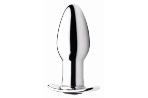 Chrome Blast Rechargeable Butt plug with Remote Control - Small
