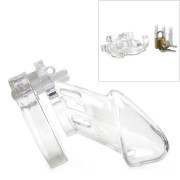 CB-6000 Chastity Cage - Clear - 37 mm - Image 2