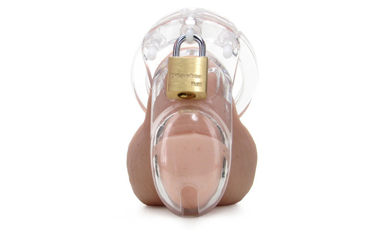 CB-6000 Chastity Cage - Clear - 37 mm - Image 6