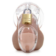 CB-6000 Chastity Cage - Clear - 37 mm - Image 6